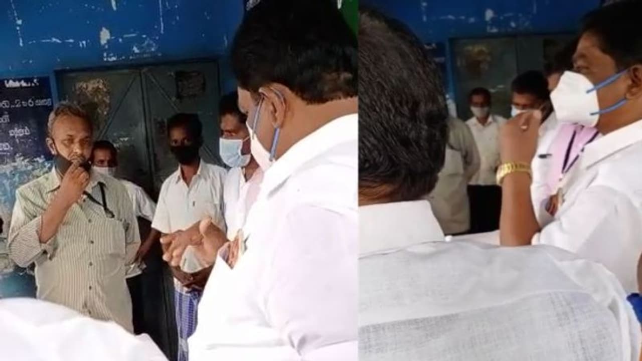 உங்களைலாம் சுளுக்கு எடுத்து அனுப்பிடுவேன்.. வாணியம்பாடியில் அதிகாரிகளை மிரட்டும் திமுக எம்.எல்.ஏ வீடியோ