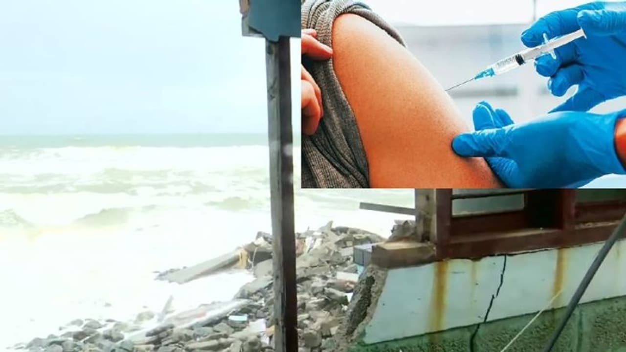 Cyclone Tauktae: ঘূর্ণী ঝড়ের প্রভাব করোনা যুদ্ধে, মুম্বইয়ে তিন দিন বন্ধ টিকাকর্মসূচি Cyclone Tauktae: ঘূর্ণী ঝড়ের প্রভাব করোনা যুদ্ধে, মুম্বইয়ে তিন দিন বন্ধ টিকাকর্মসূচি