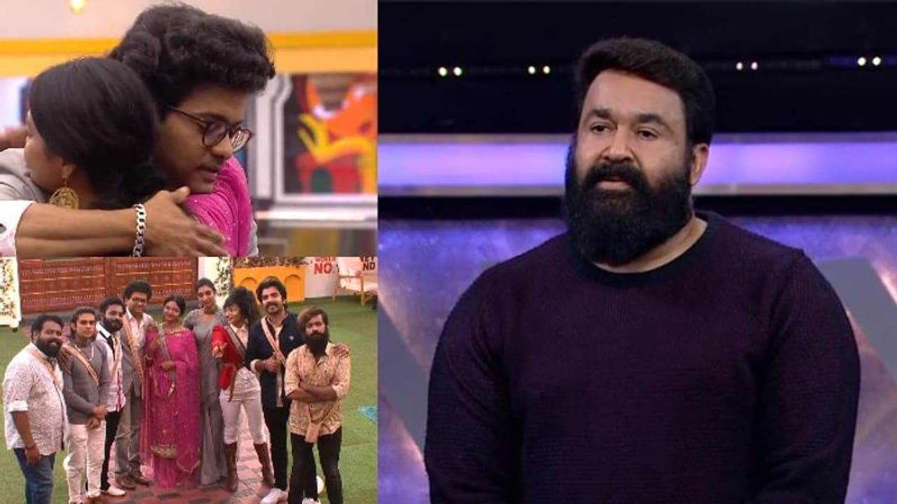 ഒടുവില് ആ മത്സരാര്ഥിയും പുറത്തേക്ക്; എലിമിനേഷൻ പ്രഖ്യാപിച്ച് മോഹൻലാൽ ഒടുവില് ആ മത്സരാര്ഥിയും പുറത്തേക്ക്; എലിമിനേഷൻ പ്രഖ്യാപിച്ച് മോഹൻലാൽ