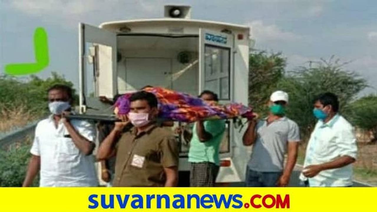 ಕೊಟ್ಟೂರು: ಅನಾಥ ವೃದ್ಧೆಯ ಶವಕ್ಕೆ ಹೆಗಲು ಕೊಟ್ಟ ಪಪಂ ಉಪಾಧ್ಯಕ್ಷ