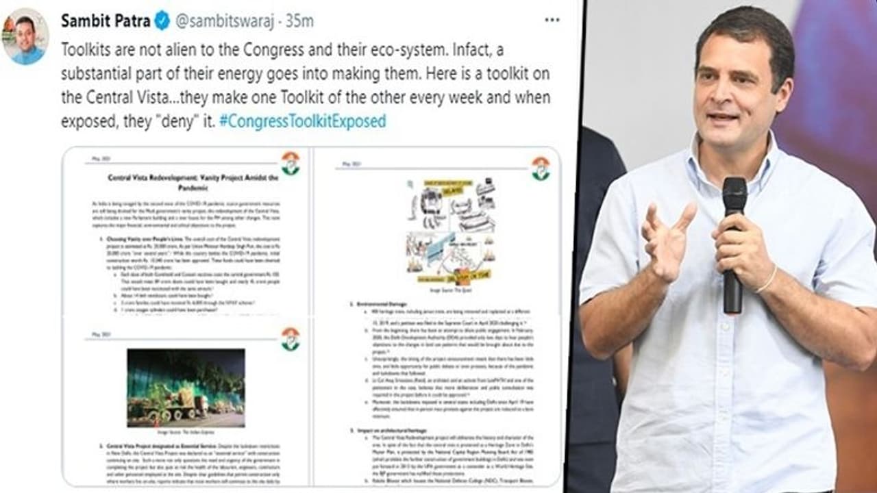 BJP shares 'Congress anti PM toolkit', Congress to respond with FIR for forgery BJP shares 'Congress anti PM toolkit', Congress to respond with FIR for forgery