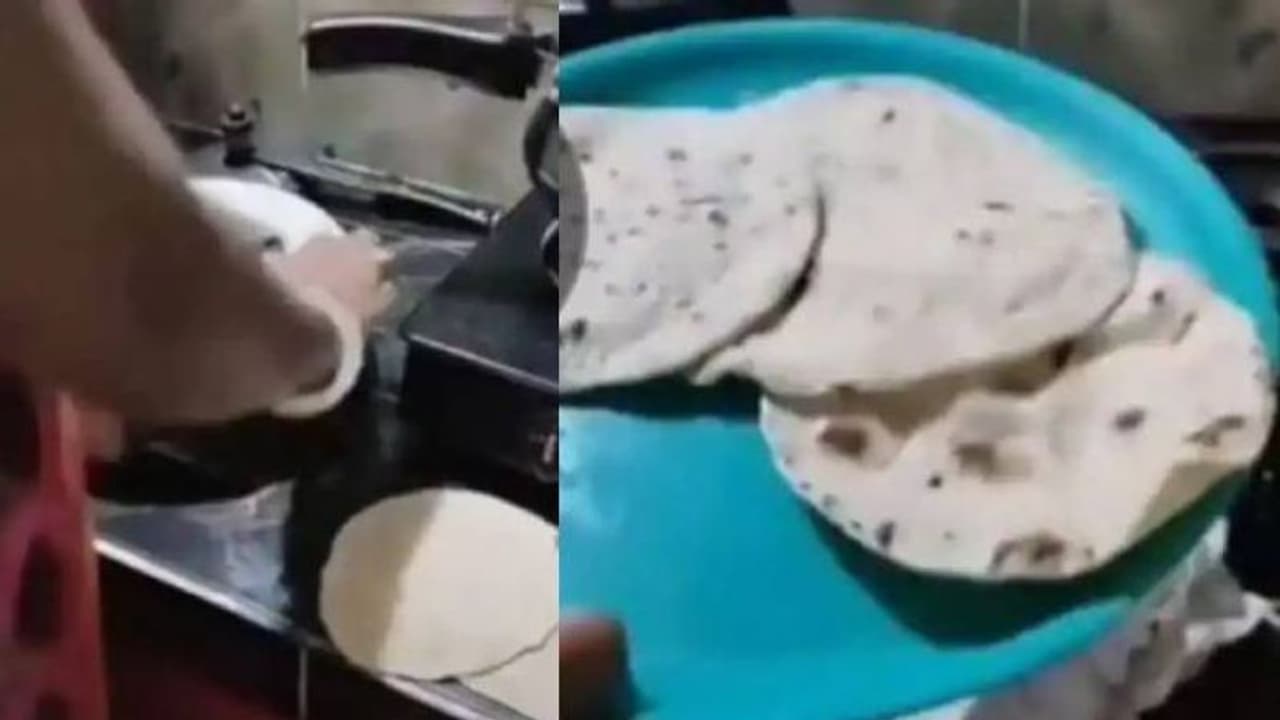 ചപ്പാത്തി എളുപ്പത്തില്‍ തയ്യാറാക്കാന്‍ ഇങ്ങനെയൊരു വഴി കണ്ടിട്ടുണ്ടോ? വൈറലായി വീഡിയോ