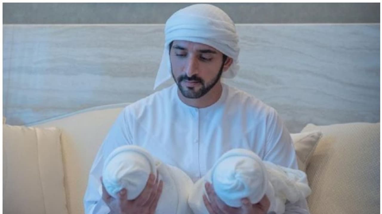 ഇരട്ടക്കുട്ടികളുടെ പിതാവായ സന്തോഷം പങ്കുവെച്ച് ശൈഖ് ഹംദാന്; ആശംസകളുമായി സോഷ്യല് മീഡിയ ഇരട്ടക്കുട്ടികളുടെ പിതാവായ സന്തോഷം പങ്കുവെച്ച് ശൈഖ് ഹംദാന്; ആശംസകളുമായി സോഷ്യല് മീഡിയ