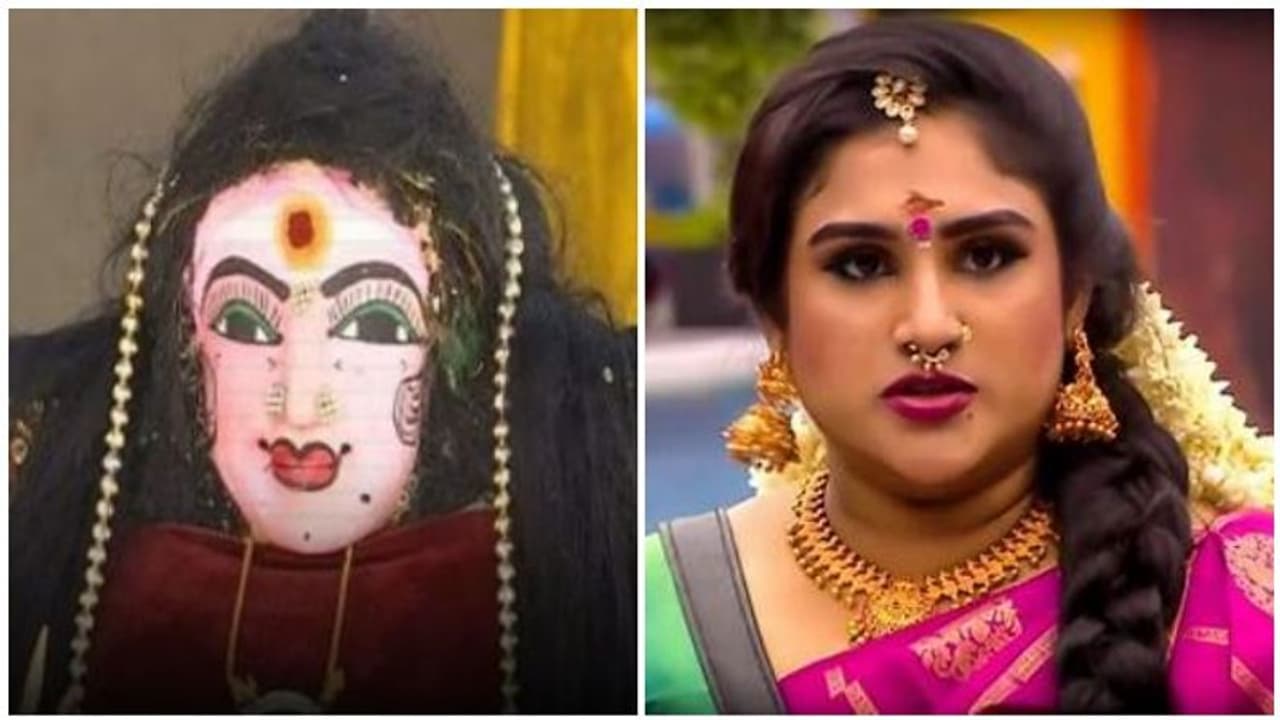 கொரோனா தேவி சிலையோடு ஒப்பிட்டு கலாய்க்கும் நெட்டிசன்கள்! கடுப்பாகி வனிதா போட்ட பதிவு!