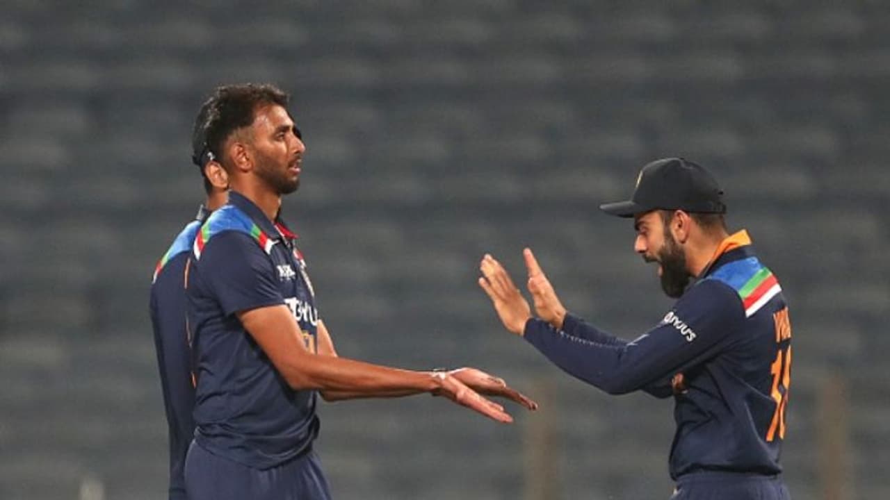 ഇന്ത്യന് ടീമിന് ആശ്വാസം; പ്രസിദ്ധ് കൃഷ്ണ കൊവിഡ് മുക്തനായി, ഉടന് ടീമിനൊപ്പം ചേരും ഇന്ത്യന് ടീമിന് ആശ്വാസം; പ്രസിദ്ധ് കൃഷ്ണ കൊവിഡ് മുക്തനായി, ഉടന് ടീമിനൊപ്പം ചേരും