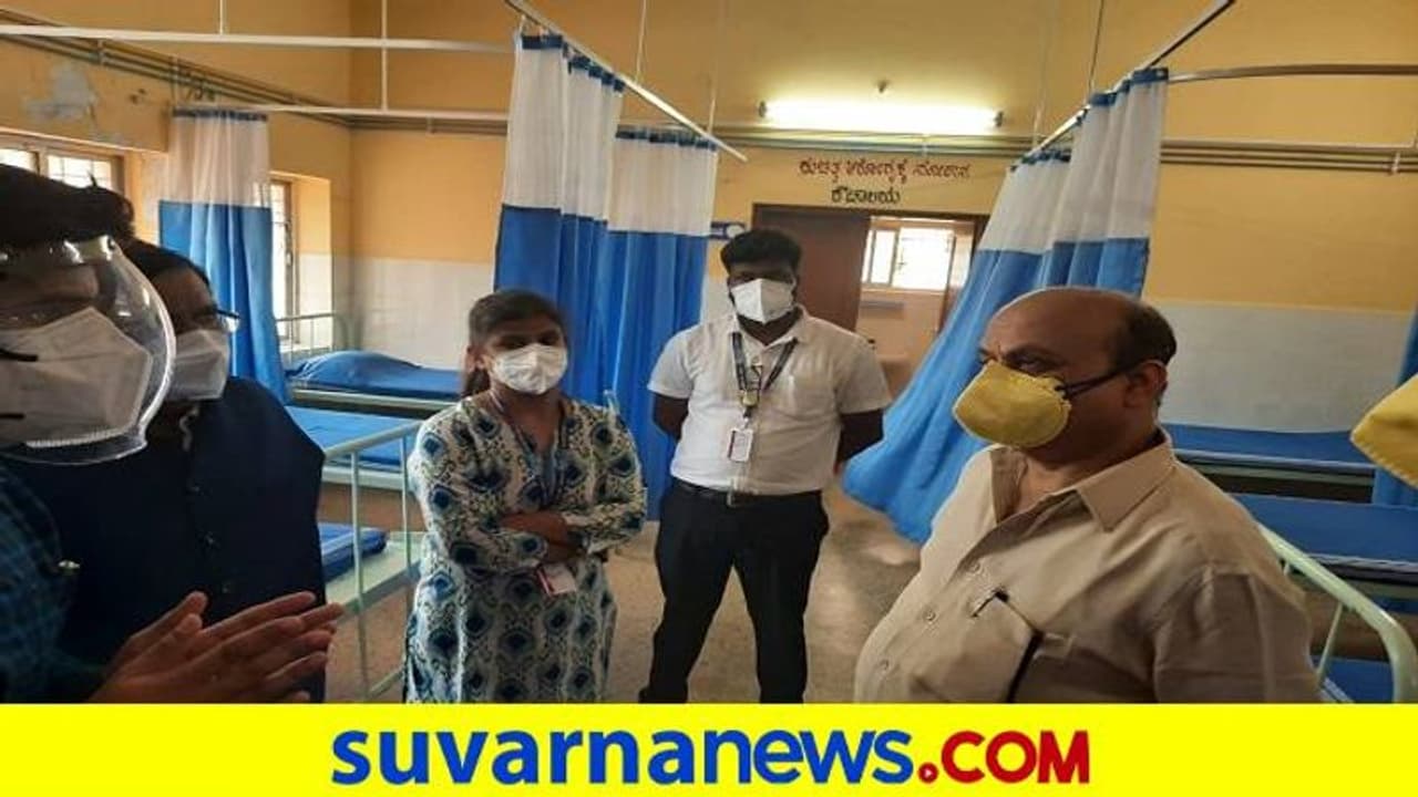 ಎಲ್ಲ ಪಿಎಚ್‌ಸಿಯಲ್ಲೂ ಕೋವಿಡ್‌ ಚಿಕಿತ್ಸೆ: ಗೃಹ ಸಚಿವ ಬೊಮ್ಮಾಯಿ