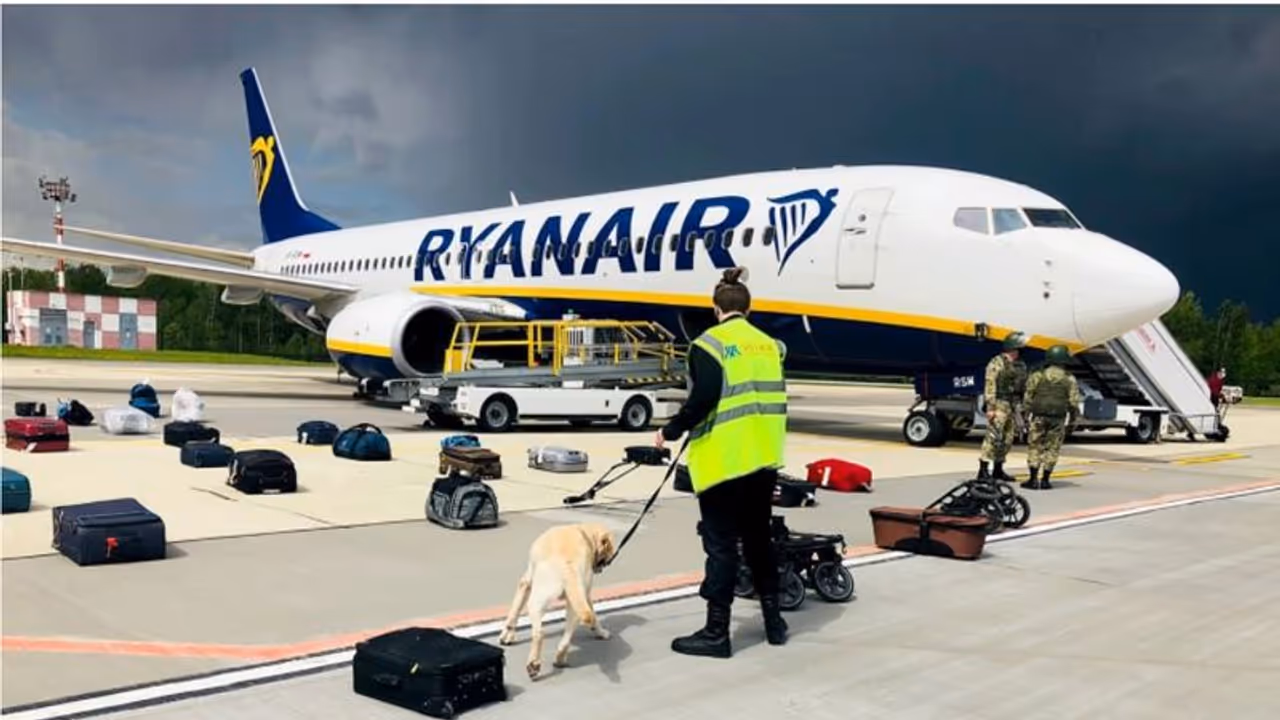 രാഷ്ട്രീയ എതിരാളിയെ പിടികൂടാന് വ്യാജബോംബ് സന്ദേശം നല്കി വിദേശ വിമാനം പിടിച്ചെടുത്തു രാഷ്ട്രീയ എതിരാളിയെ പിടികൂടാന് വ്യാജബോംബ് സന്ദേശം നല്കി വിദേശ വിമാനം പിടിച്ചെടുത്തു