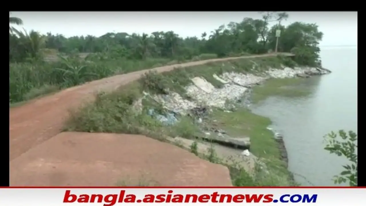 আমফানে ভেঙে যাওয়া বাঁধে ঘূর্ণিঝড় যশ এর বিপদ , অভিযোগ দুর্যোগ মোকাবিলায় উদাসীন প্রশাসন আমফানে ভেঙে যাওয়া বাঁধে ঘূর্ণিঝড় যশ এর বিপদ , অভিযোগ দুর্যোগ মোকাবিলায় উদাসীন প্রশাসন