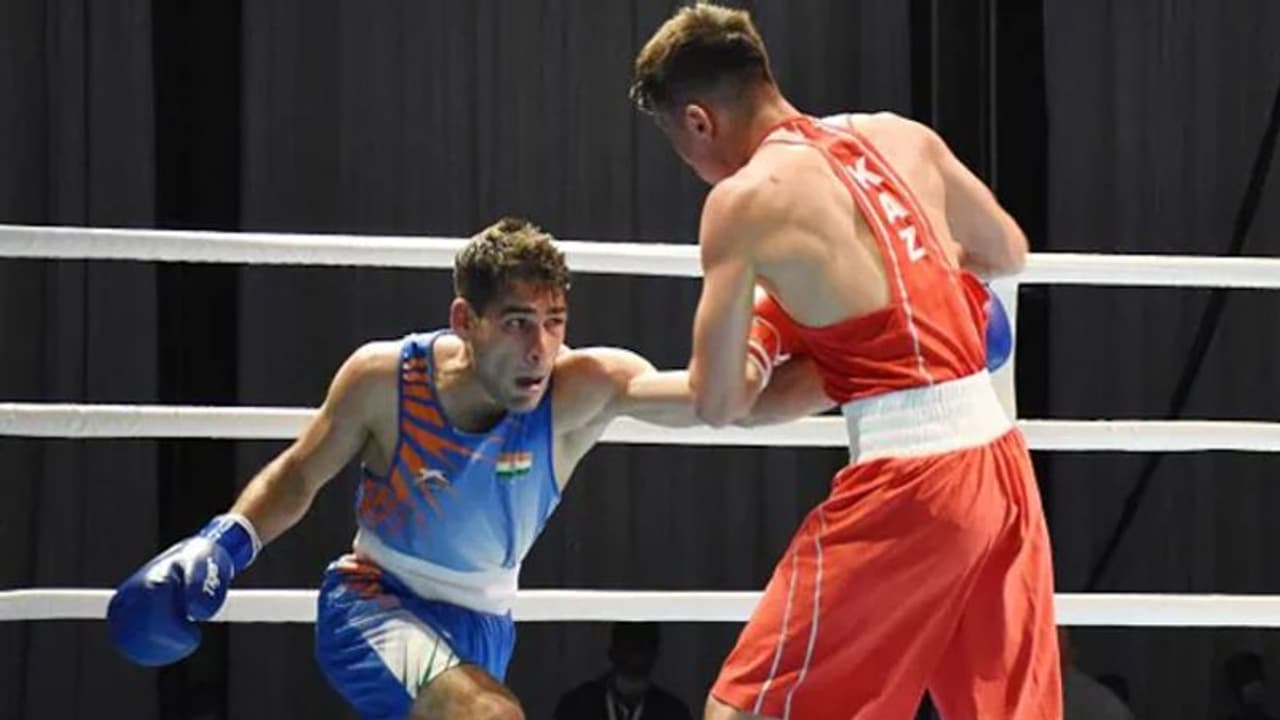 Asian Boxing Championship 2021: भारत के शिव थापा और मोहम्मद हुसामुद्दीन की शानदार शुरुआत, 5 0 से जीता मैच Asian Boxing Championship 2021: भारत के शिव थापा और मोहम्मद हुसामुद्दीन की शानदार शुरुआत, 5 0 से जीता मैच