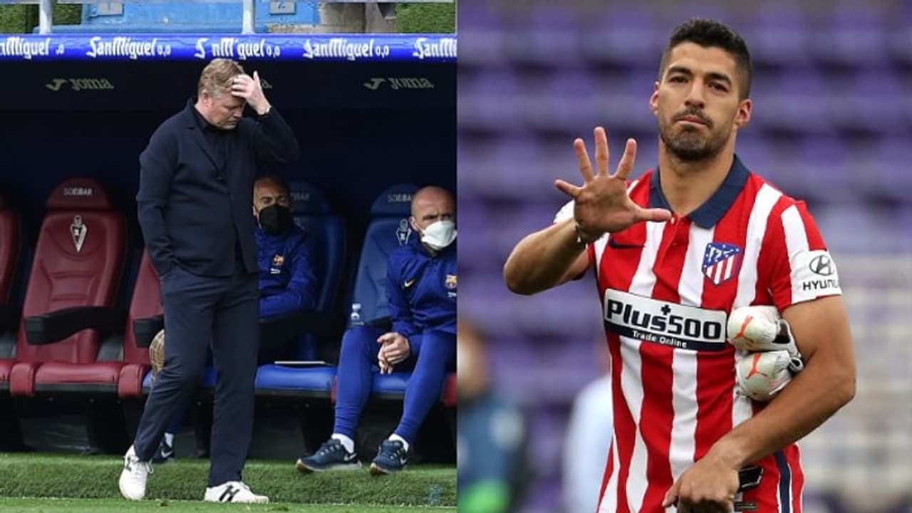 'കൂമാൻ വ്യക്തിത്വമില്ലാത്ത പരിശീലകന്'; രൂക്ഷ വിമര്ശനവുമായി സുവാരസ് 'കൂമാൻ വ്യക്തിത്വമില്ലാത്ത പരിശീലകന്'; രൂക്ഷ വിമര്ശനവുമായി സുവാരസ്