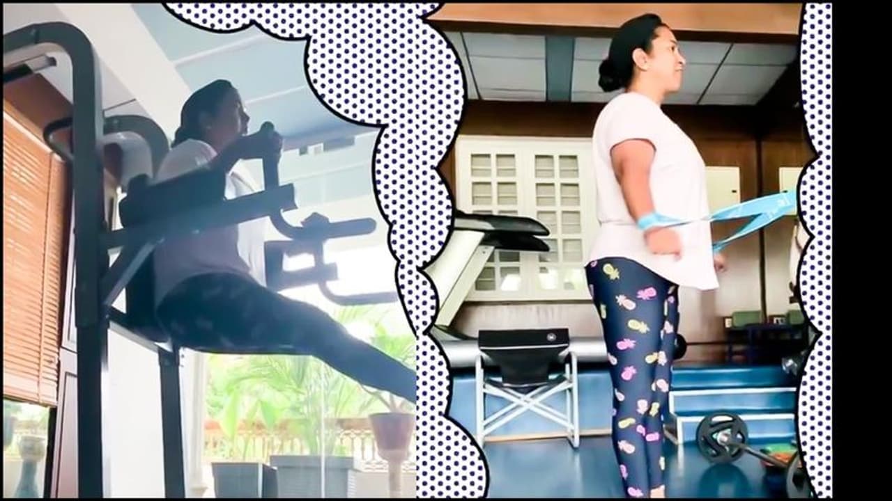 58 வயதிலும் ராதிகாவின் ஃபிட்னஸ் ரகசியம் இது தானா? வைரலாகும் ஒர்க் அவுட் வீடியோ..! 58 வயதிலும் ராதிகாவின் ஃபிட்னஸ் ரகசியம் இது தானா? வைரலாகும் ஒர்க் அவுட் வீடியோ..!