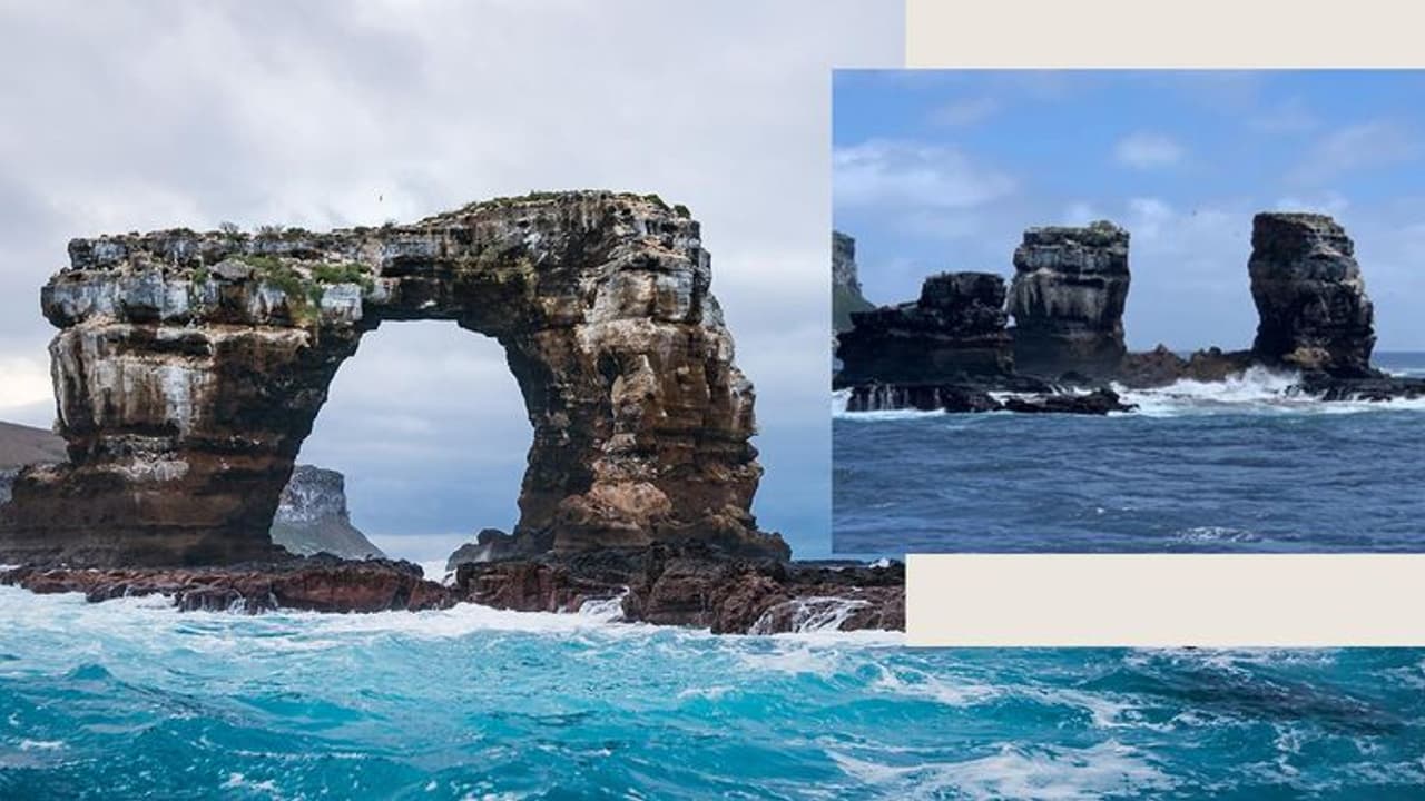 ഗാലപാഗോസ് ദ്വീപുകളിലെ 'ഡാര്വിന് ആര്ച്ച്' കടലില് ഇടിഞ്ഞുവീണു ഗാലപാഗോസ് ദ്വീപുകളിലെ 'ഡാര്വിന് ആര്ച്ച്' കടലില് ഇടിഞ്ഞുവീണു