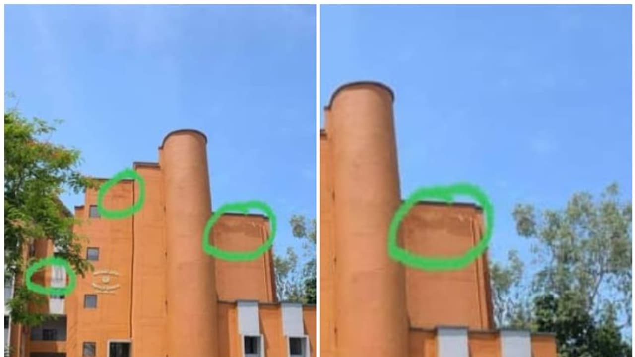 പത്ത് കോടി ചെലവിട്ട് നിര്മിച്ച നഗരസഭാ ശതാബ്ദി മന്ദിരത്തിന് ചോര്ച്ചയെന്ന് പരാതി പത്ത് കോടി ചെലവിട്ട് നിര്മിച്ച നഗരസഭാ ശതാബ്ദി മന്ദിരത്തിന് ചോര്ച്ചയെന്ന് പരാതി