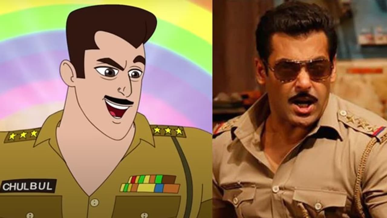 Dabangg की एनिमेटेड सीरिज में चुलबुल पांडे की धांसू एंट्री, सलमान खान बोले स्वागत नहीं करोगे हमारा Dabangg की एनिमेटेड सीरिज में चुलबुल पांडे की धांसू एंट्री, सलमान खान बोले स्वागत नहीं करोगे हमारा