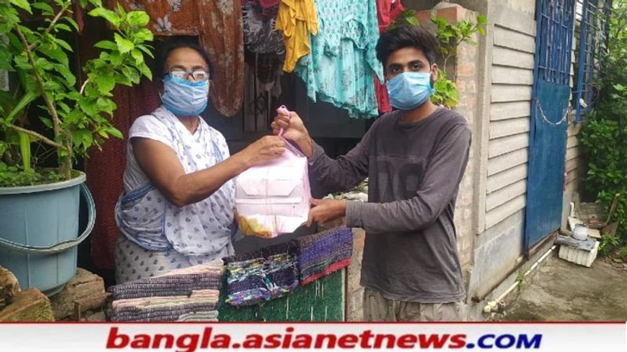 কোভিড রিপোর্ট পাঠালেই মিলবে বিনামূল্য়ে খাবার, শহরের আক্রান্তদের পাশে দাঁড়াল 'অন্নপূর্ণা' কোভিড রিপোর্ট পাঠালেই মিলবে বিনামূল্য়ে খাবার, শহরের আক্রান্তদের পাশে দাঁড়াল 'অন্নপূর্ণা'