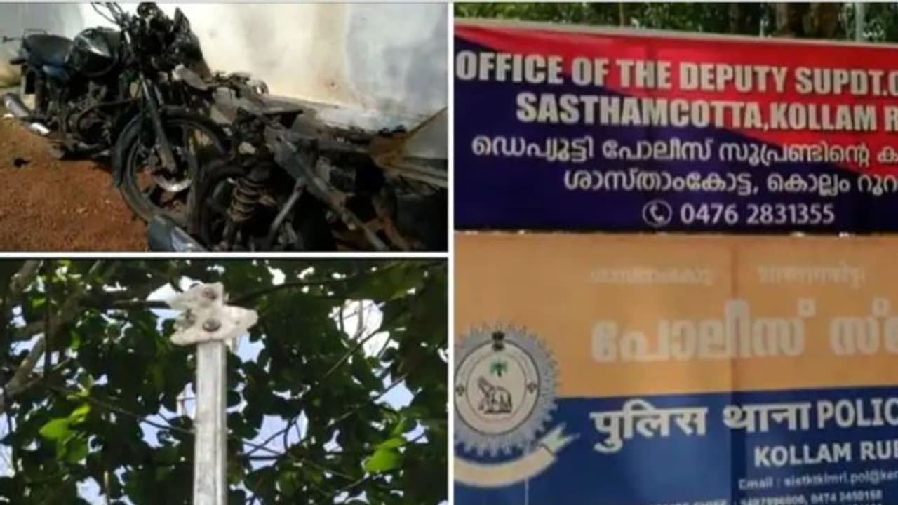 'നാട്ടുകാരുടെ അവഗണന'; വാഹനങ്ങള്ക്ക് തീയിട്ട് സിസിടിവി ക്യാമറ തകര്ത്ത കേസില് രണ്ട് പേര് പിടിയില് 'നാട്ടുകാരുടെ അവഗണന'; വാഹനങ്ങള്ക്ക് തീയിട്ട് സിസിടിവി ക്യാമറ തകര്ത്ത കേസില് രണ്ട് പേര് പിടിയില്