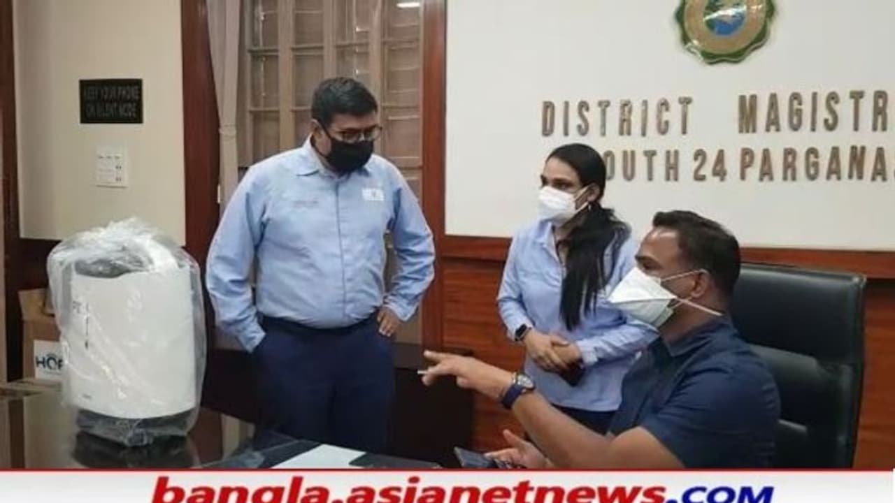 কোভিড জয়ে এল অক্সিজেন কনসেনট্রেটর, ঘূর্ণিঝড় রুখতে ম্যানগ্রোভ রোপণ সুন্দরবনে কোভিড জয়ে এল অক্সিজেন কনসেনট্রেটর, ঘূর্ণিঝড় রুখতে ম্যানগ্রোভ রোপণ সুন্দরবনে