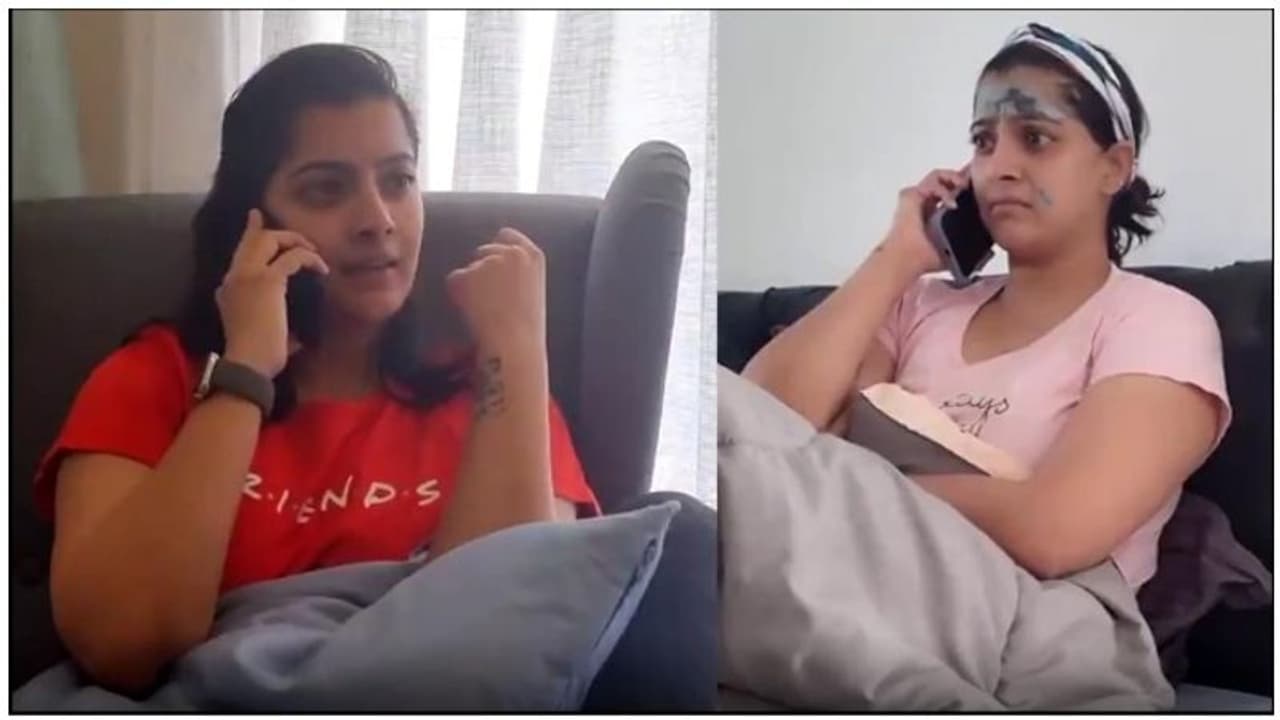 கொரோனா தடுப்பூசி குறித்து வித்தியாசமான விழிப்புணர்வு..! டபுள் ஆக்ட்டிங்கில் கலக்கிய வரலட்சுமி! கொரோனா தடுப்பூசி குறித்து வித்தியாசமான விழிப்புணர்வு..! டபுள் ஆக்ட்டிங்கில் கலக்கிய வரலட்சுமி!