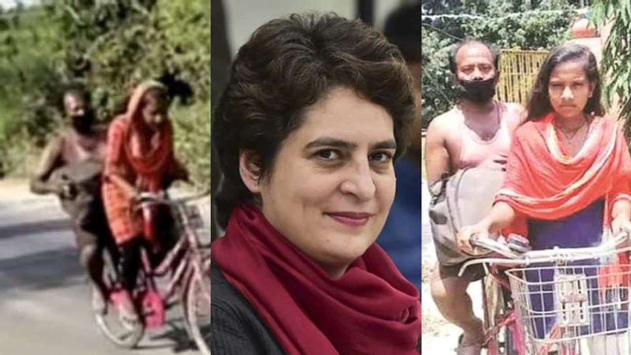 പിതാവ് നഷ്ടമായതിന് പിന്നാലെ 'സൈക്കിള് ഗേള്' ജ്യോതികുമാരിയുടെ പഠനം ഏറ്റെടുത്ത് പ്രിയങ്ക ഗാന്ധി പിതാവ് നഷ്ടമായതിന് പിന്നാലെ 'സൈക്കിള് ഗേള്' ജ്യോതികുമാരിയുടെ പഠനം ഏറ്റെടുത്ത് പ്രിയങ്ക ഗാന്ധി