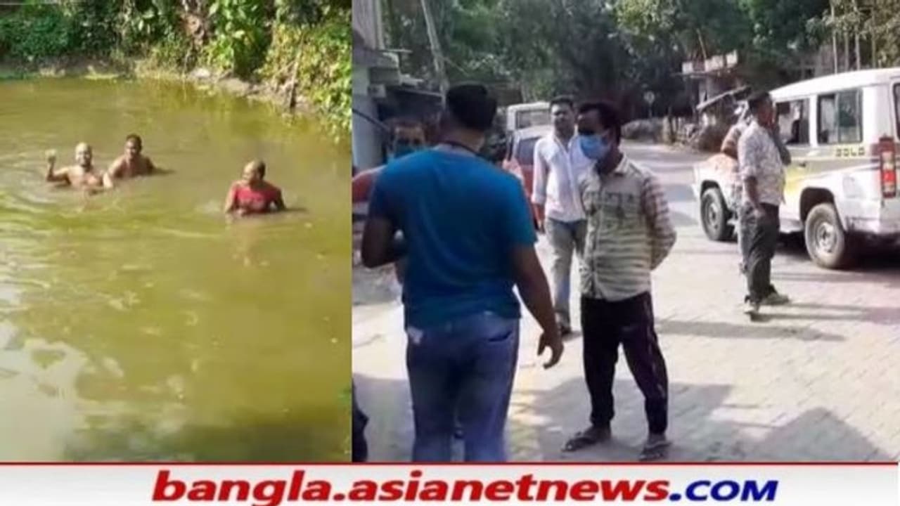 BJP র দলীয় কার্যালয়ের পিছনের পুকুর থেকে আগ্নেয়াস্ত্র উদ্ধার, তদন্তে কাশিপুর থানার পুলিশ