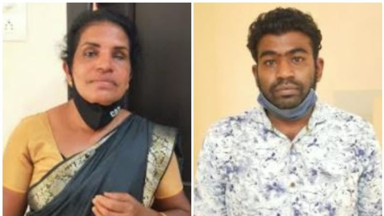 കര്ണാടകമദ്യവുമായി റിട്ട. അധ്യാപികയും യുവാവും അറസ്റ്റിലായി കര്ണാടകമദ്യവുമായി റിട്ട. അധ്യാപികയും യുവാവും അറസ്റ്റിലായി