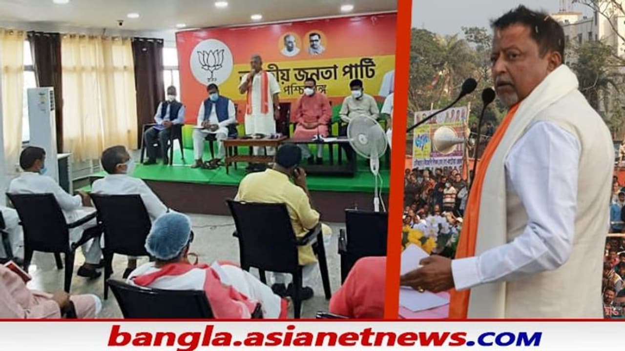 দিলীপের ডাকা বৈঠকে গরহাজির মুকুল, বাড়ছে জল্পনা