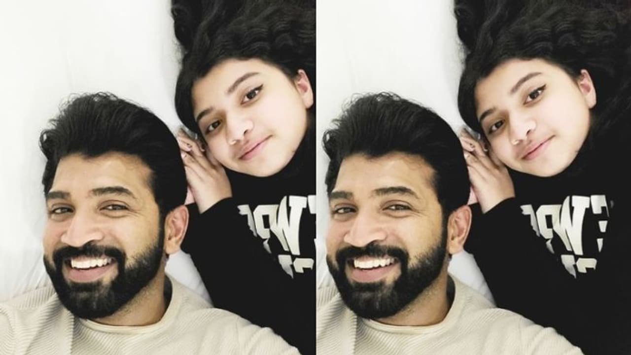 'നീ എന്നും നല്ലത് മാത്രം നമ്മുടെ ജീവിതത്തില്‍ ചേര്‍ത്തു', മകള്‍ക്ക് ഹൃദയം തൊടും കുറിപ്പുമായി അരുണ്‍ വിജയ്