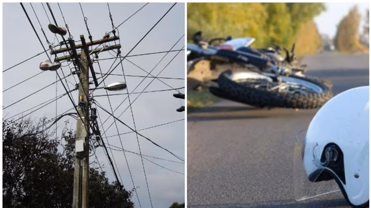 ലോറിയിൽ കമ്പി കുരുങ്ങി; ഇലക്ട്രിക്ക് പോസ്റ്റ് മറിഞ്ഞുവീണ് ബൈക്ക് യാത്രികന് ദാരുണാന്ത്യം ലോറിയിൽ കമ്പി കുരുങ്ങി; ഇലക്ട്രിക്ക് പോസ്റ്റ് മറിഞ്ഞുവീണ് ബൈക്ക് യാത്രികന് ദാരുണാന്ത്യം