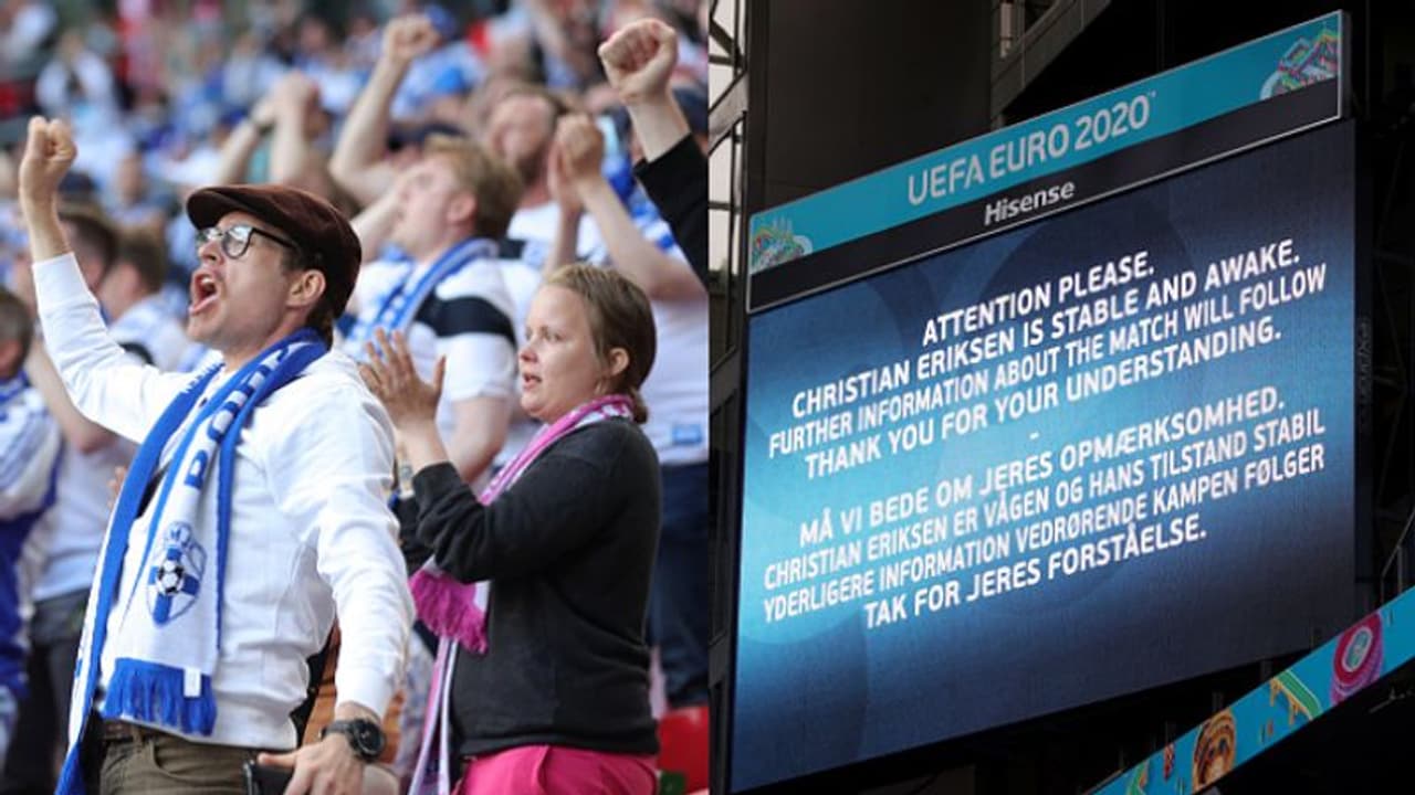 ക്രിസ്റ്റ്യന്‍, എറിക്‌സണ്‍... കോപ്പന്‍‌ഹേഗില്‍ അലയടിച്ച് ഫിന്‍ലന്‍ഡ്, ഡെന്മാര്‍ക്ക് ആരാധകരുടെ സ്‌നേഹം വീഡിയോ