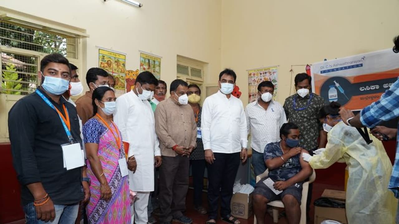 ತಮ್ಮ ಕ್ಷೇತ್ರದಲ್ಲಿ ಪ್ರತಿಯೊಬ್ಬರಿಗೂ ವ್ಯಾಕ್ಸಿನೇಷನ್‌ ಮಾಡಿಸಲು ಡಿಸಿಎಂ ಸಂಕಲ್ಪ