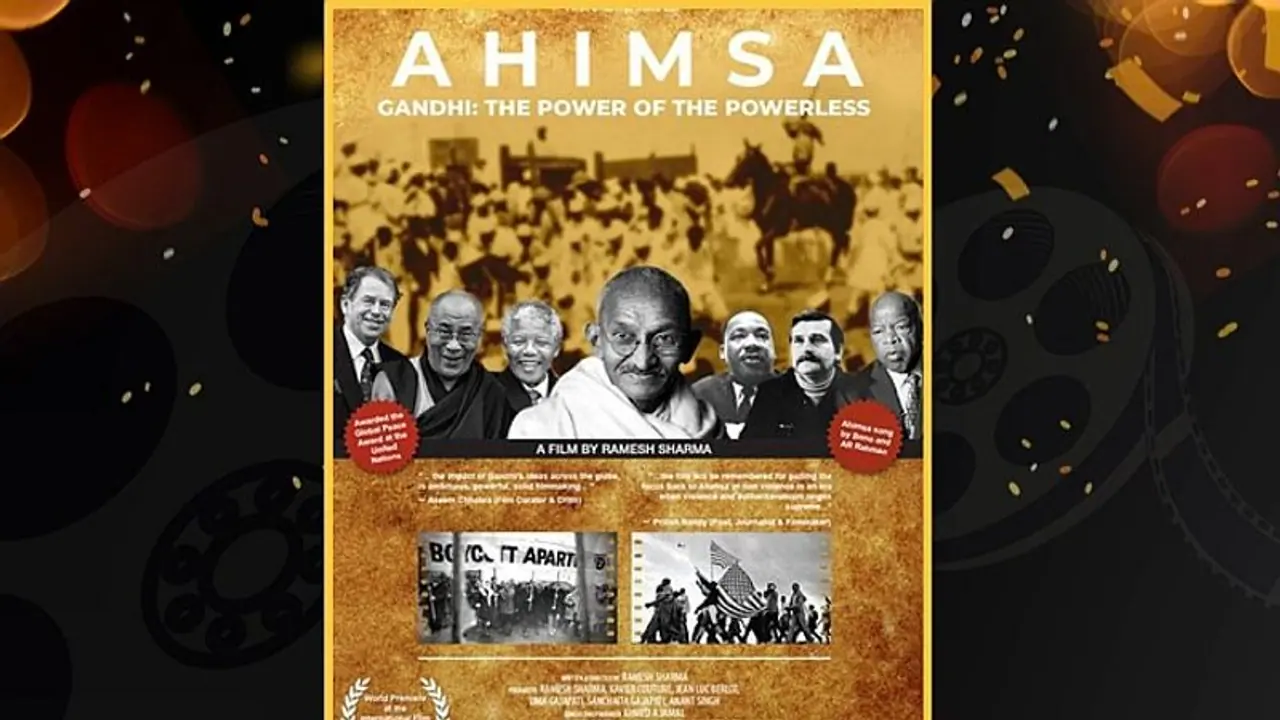 'Ahimsa Gandhi: The Power of the Powerless' wins Best Documentary Award at New York Indian Film Festival 'Ahimsa Gandhi: The Power of the Powerless' wins Best Documentary Award at New York Indian Film Festival