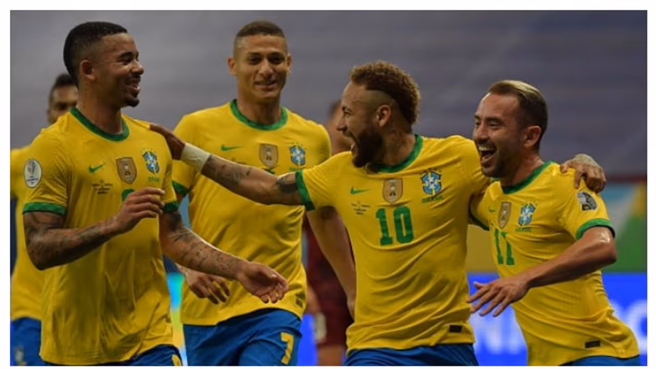 চেনা ছন্দে ব্রাজিল, ৩ ০ গোলে জয় দিয়ে কোপা অভিযান শুরু নেইমারদের