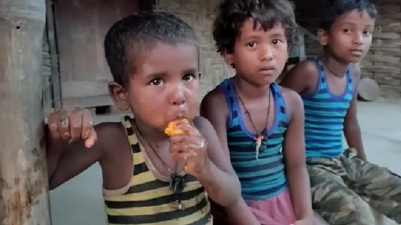 ভাগ্য কেড়েছে বাবা মাকে, দুবেলা খাবারের জন্য প্রতিবেশীদের দরজায় তিন অনাথ শিশু ভাগ্য কেড়েছে বাবা মাকে, দুবেলা খাবারের জন্য প্রতিবেশীদের দরজায় তিন অনাথ শিশু