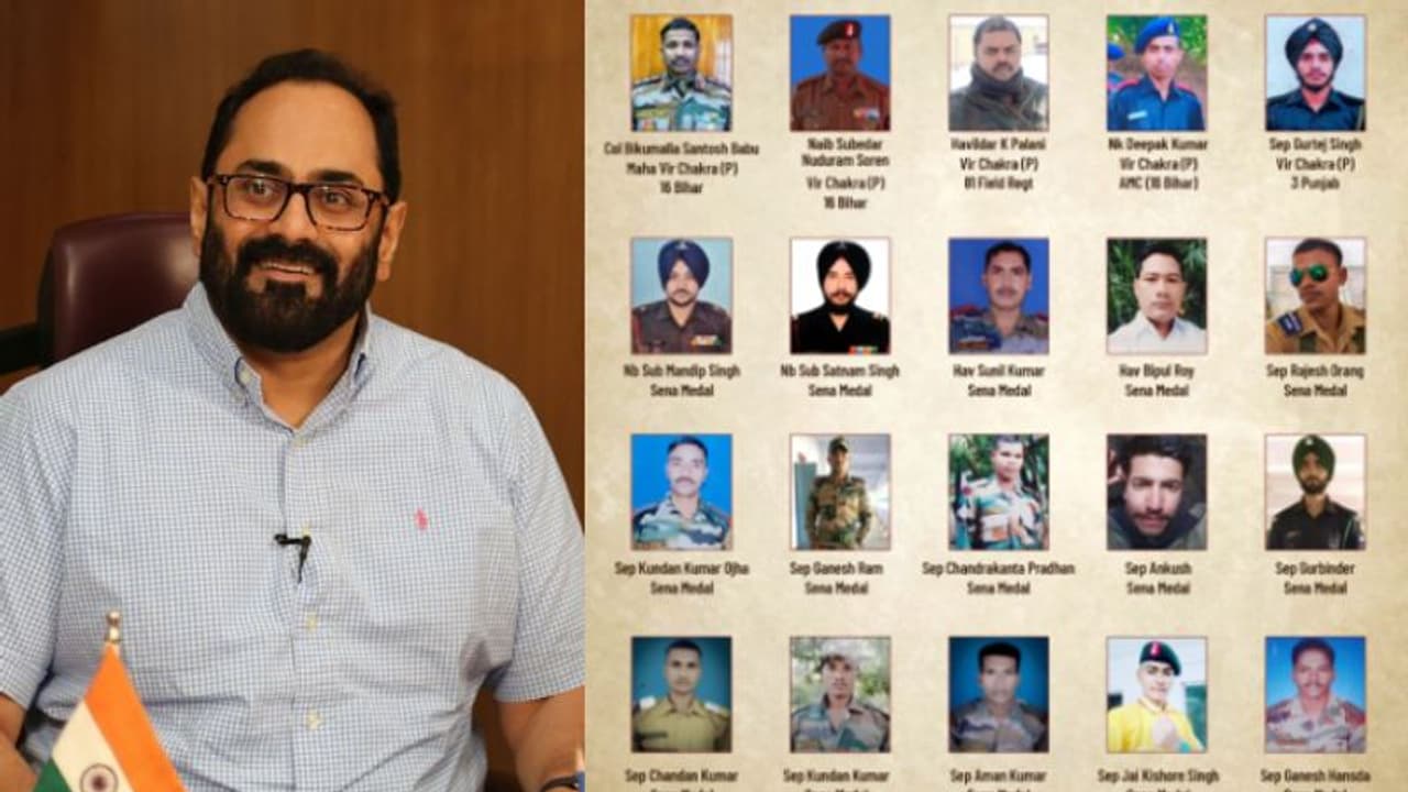 ഗൽവാൻ താഴ്വരയിലെ ചെറുത്തുനിൽപ്പില്‍ വീരമൃത്യു വരിച്ച സൈനികര്‍ക്ക് ആദരമര്‍പ്പിച്ച് രാജീവ് ചന്ദ്രശേഖർ എം പി