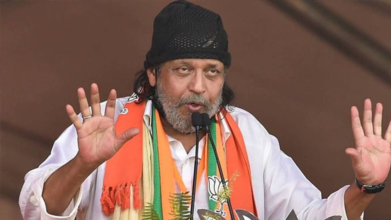 ಚುನಾವಣಾ ಭಾಷಣದಲ್ಲಿ ಸಿನಿಮಾ ಡೈಲಾಗ್: ಮಿಥುನ್ ದಾಗೆ ಹುಟ್ಟುಹಬ್ಬದಂದೇ 'ಕಹಿ'!