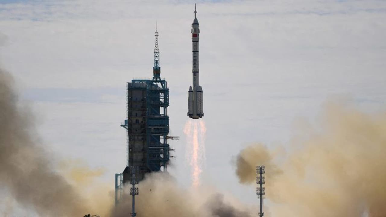 China launches Shenzhou 12 shuttle to new space station with three astronauts China launches Shenzhou 12 shuttle to new space station with three astronauts
