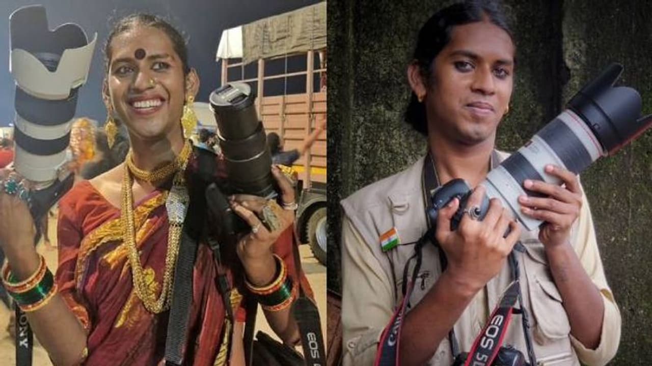 മുംബൈയിലെ ട്രെയിനുകളിൽ യാചിച്ച് കിട്ടിയ പൈസക്ക് ആദ്യക്യാമറ, ട്രാൻസ്ജെൻഡർ ഫോട്ടോജേണലിസ്റ്റിന്റെ ജീവിതം മുംബൈയിലെ ട്രെയിനുകളിൽ യാചിച്ച് കിട്ടിയ പൈസക്ക് ആദ്യക്യാമറ, ട്രാൻസ്ജെൻഡർ ഫോട്ടോജേണലിസ്റ്റിന്റെ ജീവിതം