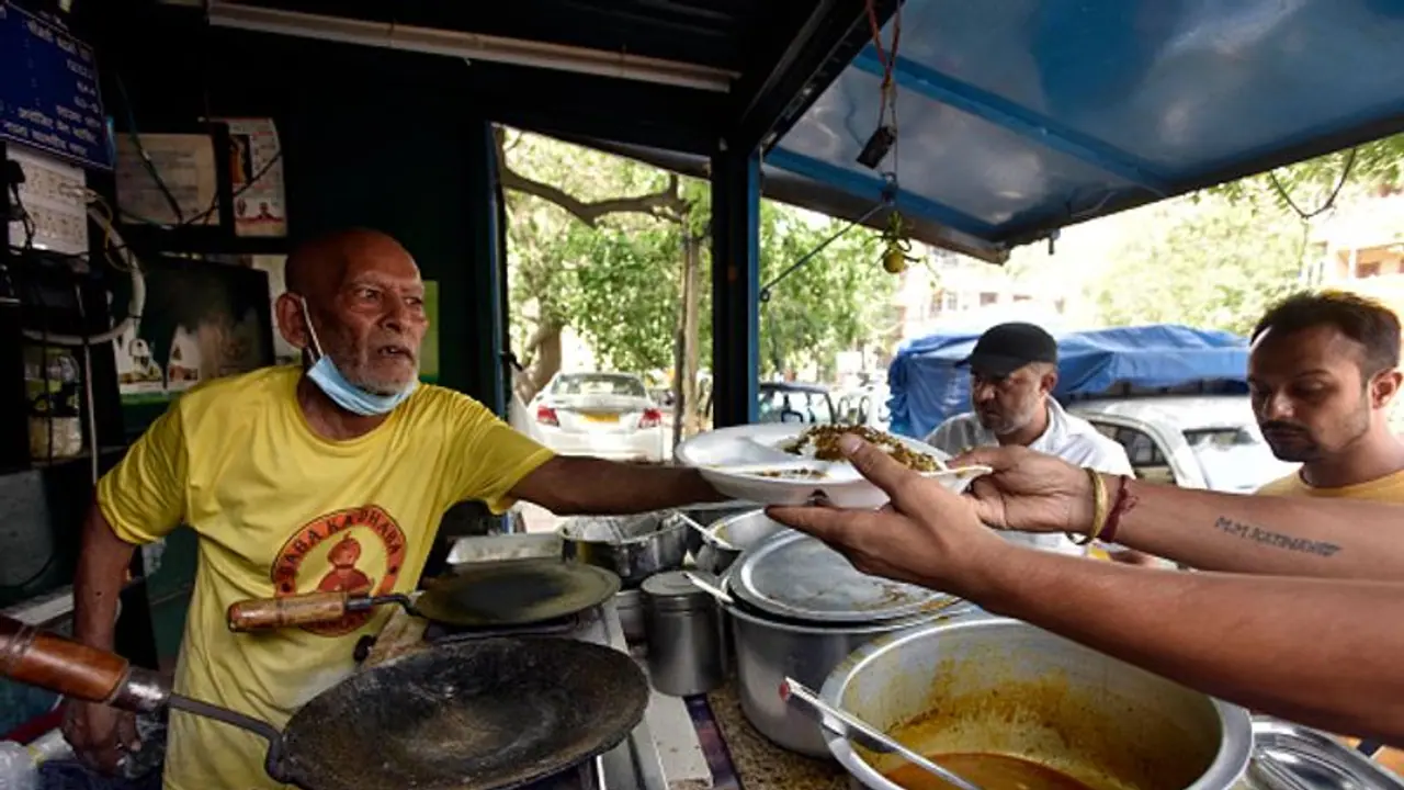 Baba Ka Dhaba owner attempts suicide; wife says he was under stress Baba Ka Dhaba owner attempts suicide; wife says he was under stress