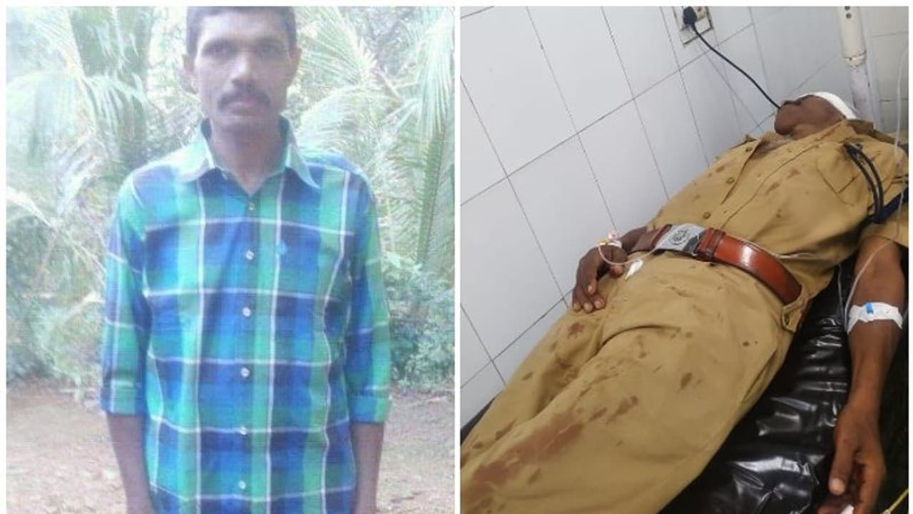 കോട്ടയത്ത് എസ്ഐക്ക് വെട്ടേറ്റു; വധശ്രമക്കേസിലെ പ്രതിയെ അറസ്റ്റ് ചെയ്ത് മടങ്ങുമ്പോഴായിരുന്നു ആക്രമണം കോട്ടയത്ത് എസ്ഐക്ക് വെട്ടേറ്റു; വധശ്രമക്കേസിലെ പ്രതിയെ അറസ്റ്റ് ചെയ്ത് മടങ്ങുമ്പോഴായിരുന്നു ആക്രമണം