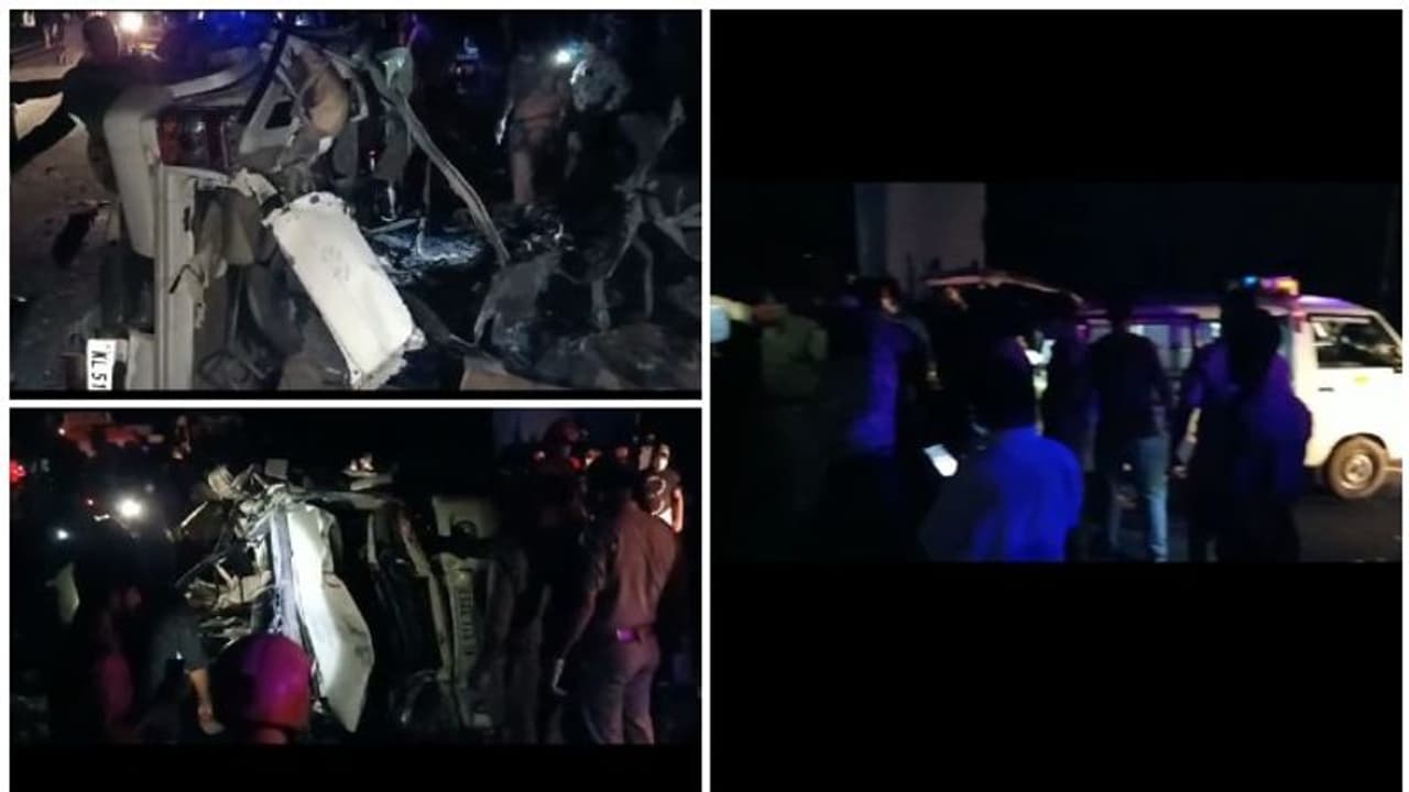 കോഴിക്കോട് കാറും ലോറിയും കൂട്ടിയിടിച്ച് അപകടം; കാറിലുണ്ടായിരുന്ന അഞ്ച് പേര് മരിച്ചു കോഴിക്കോട് കാറും ലോറിയും കൂട്ടിയിടിച്ച് അപകടം; കാറിലുണ്ടായിരുന്ന അഞ്ച് പേര് മരിച്ചു