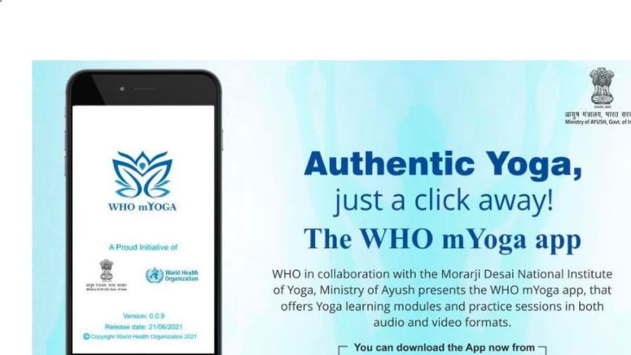 mYoga App: 12 से 65 साल के लोग कर सकते हैं इस्तेमाल, अभी फ्रेंच, अंग्रेजी और हिंदी में उपलब्ध, जानें सबकुछ mYoga App: 12 से 65 साल के लोग कर सकते हैं इस्तेमाल, अभी फ्रेंच, अंग्रेजी और हिंदी में उपलब्ध, जानें सबकुछ
