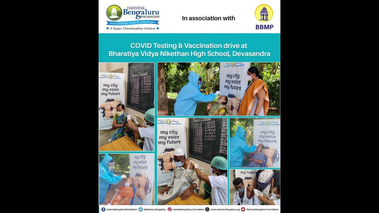 कोविड मुक्त करने के लिए NBF का टेस्टिंग & वैक्सीनेशन अभियान, देवसंद्रा में दूसरे दिन भी कैंप कोविड मुक्त करने के लिए NBF का टेस्टिंग & वैक्सीनेशन अभियान, देवसंद्रा में दूसरे दिन भी कैंप