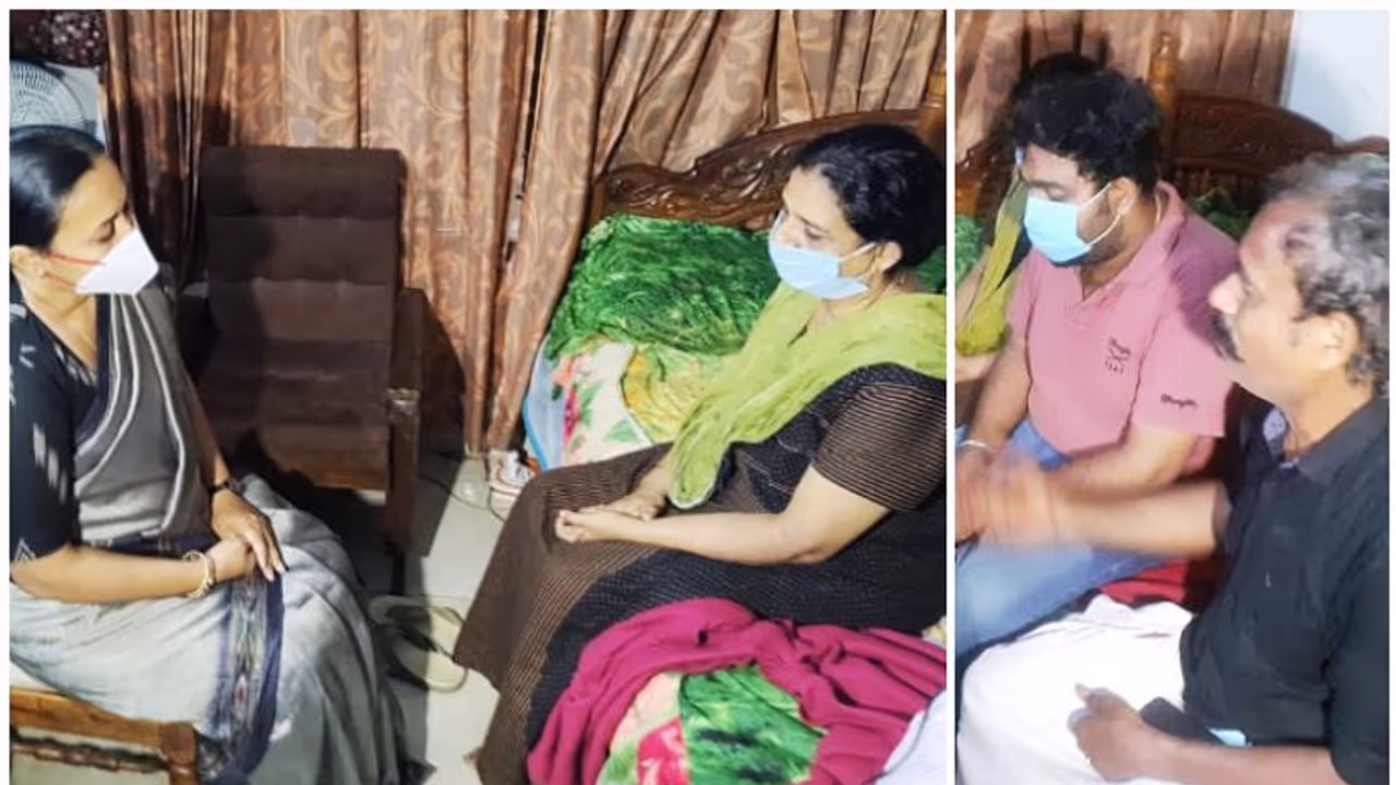 സ്ത്രീകള്ക്കെതിരെയുള്ള അതിക്രമം സർക്കാർ അതീവ ഗൗരവത്തോടെ കാണും; വിസ്മയയുടെ വീട്ടിലെത്തി വീണാ ജോർജ് സ്ത്രീകള്ക്കെതിരെയുള്ള അതിക്രമം സർക്കാർ അതീവ ഗൗരവത്തോടെ കാണും; വിസ്മയയുടെ വീട്ടിലെത്തി വീണാ ജോർജ്