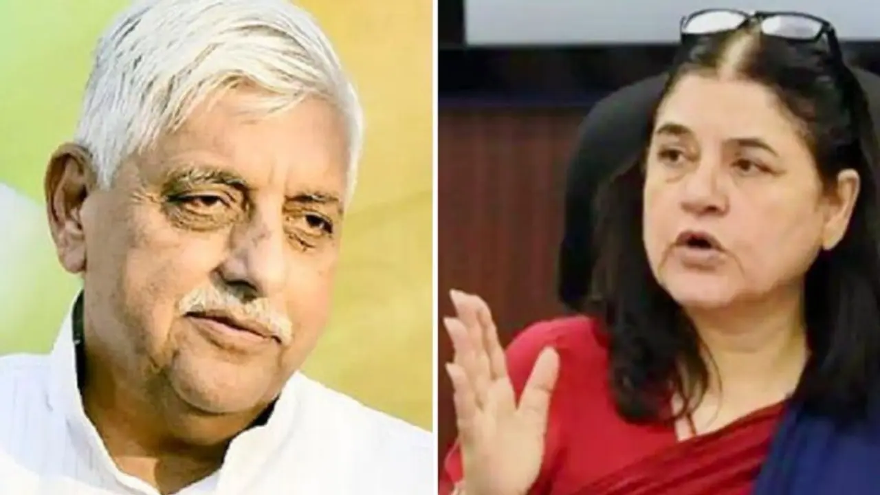 BJP विधायक ने मेनका गांधी को बताया घटिया महिला, कहा 'मैं शर्मिंदा हूं कि वे मेरी पार्टी की सांसद' BJP विधायक ने मेनका गांधी को बताया घटिया महिला, कहा 'मैं शर्मिंदा हूं कि वे मेरी पार्टी की सांसद'