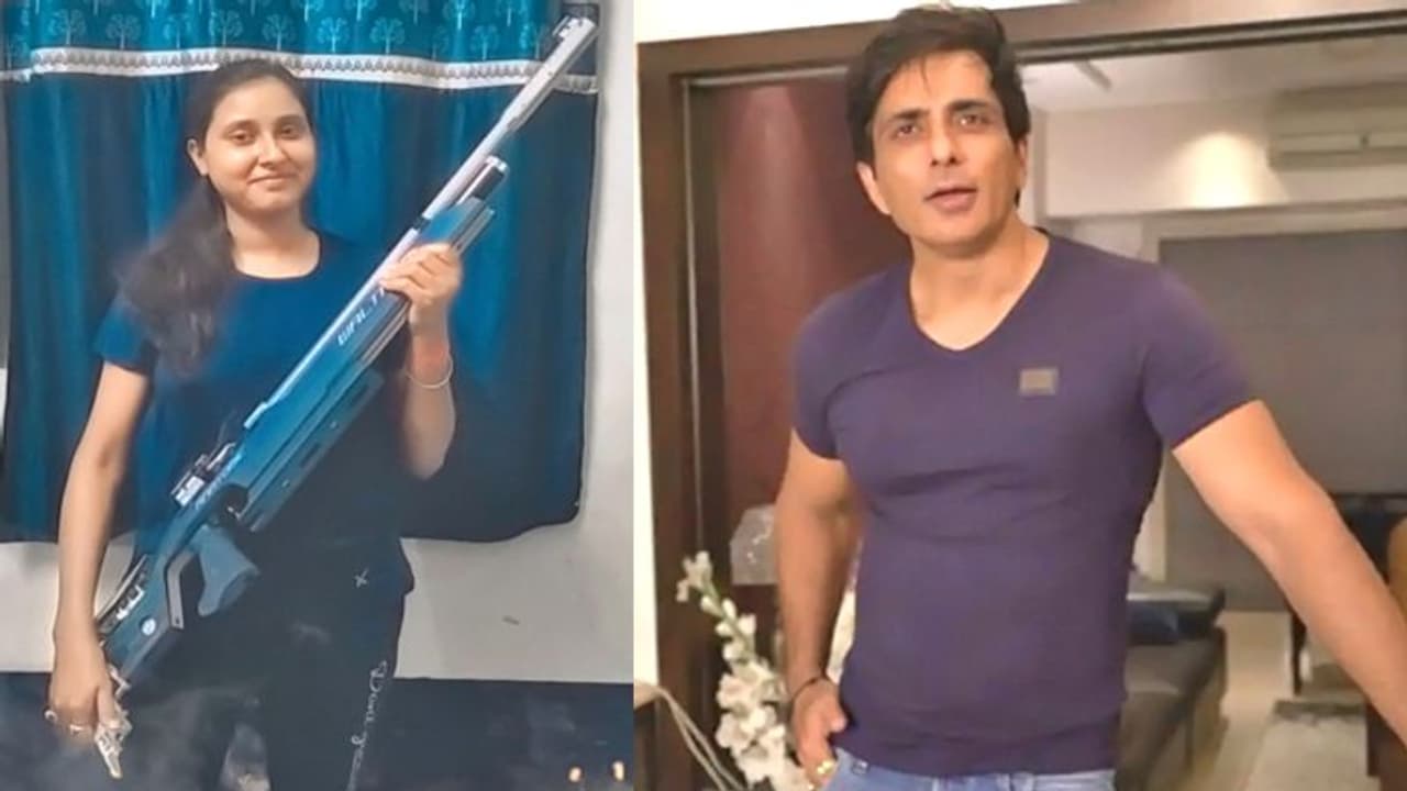 सोनू सूद ने अब इंटरनेशनल शूटर कोनिका को भेजी 2.5 लाख की जर्मन राइफल, मंत्री सांसद ने नहीं की मदद सोनू सूद ने अब इंटरनेशनल शूटर कोनिका को भेजी 2.5 लाख की जर्मन राइफल, मंत्री सांसद ने नहीं की मदद