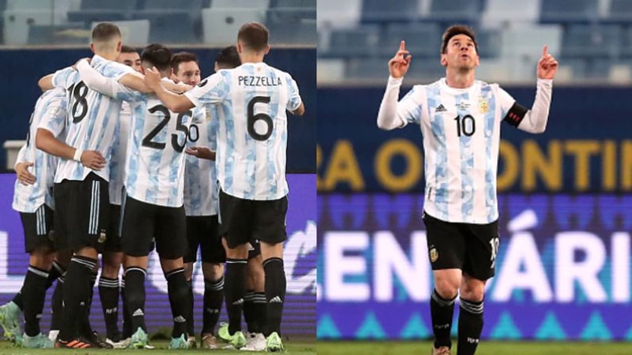 Copa America 2021: Colombia shocks Uruguay to reach semis, Argentina comfortably tames Ecuador Copa America 2021: Colombia shocks Uruguay to reach semis, Argentina comfortably tames Ecuador