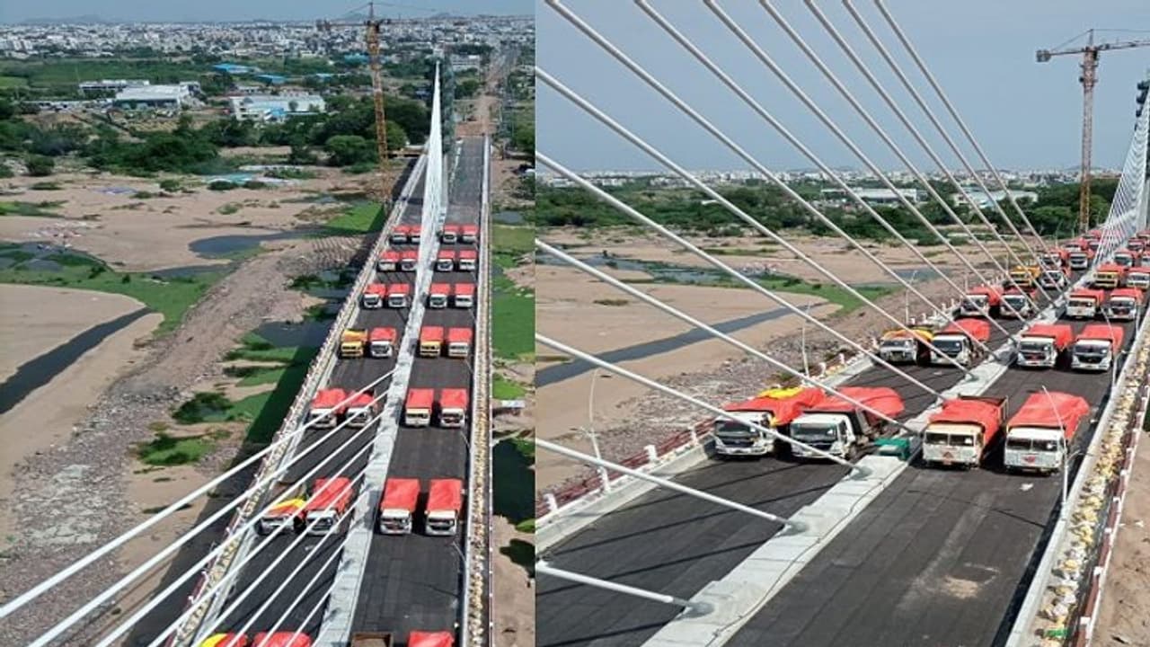 కరీంనగర్ సిగలో తీగలమణిహారం... తుది దశకు కేబుల్ బ్రిడ్జీ పనులు...(వీడియో) కరీంనగర్ సిగలో తీగలమణిహారం... తుది దశకు కేబుల్ బ్రిడ్జీ పనులు...(వీడియో)