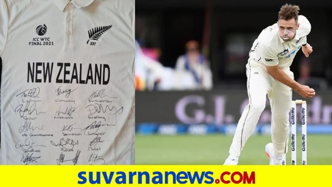 8 ವರ್ಷದ ಹೆಣ್ಣು ಮಗುವಿನ ಜೀವ ಉಳಿಸಲು ಜೆರ್ಸಿ ಹರಾಜಿಗಿಟ್ಟ ಟಿಮ್ ಸೌಥಿ 8 ವರ್ಷದ ಹೆಣ್ಣು ಮಗುವಿನ ಜೀವ ಉಳಿಸಲು ಜೆರ್ಸಿ ಹರಾಜಿಗಿಟ್ಟ ಟಿಮ್ ಸೌಥಿ