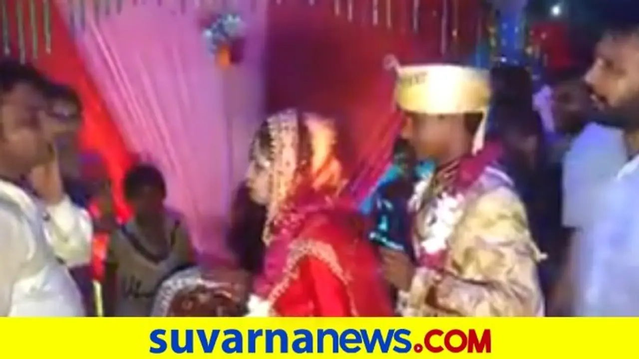 ಹಾರ ಹಾಕಲು ಎತ್ತಿದಾತನಿಗೆ ಕೂಡಲೇ ಕಪಾಳ ಮೋಕ್ಷ ಮಾಡಿದ ವಧು! ಹಾರ ಹಾಕಲು ಎತ್ತಿದಾತನಿಗೆ ಕೂಡಲೇ ಕಪಾಳ ಮೋಕ್ಷ ಮಾಡಿದ ವಧು!