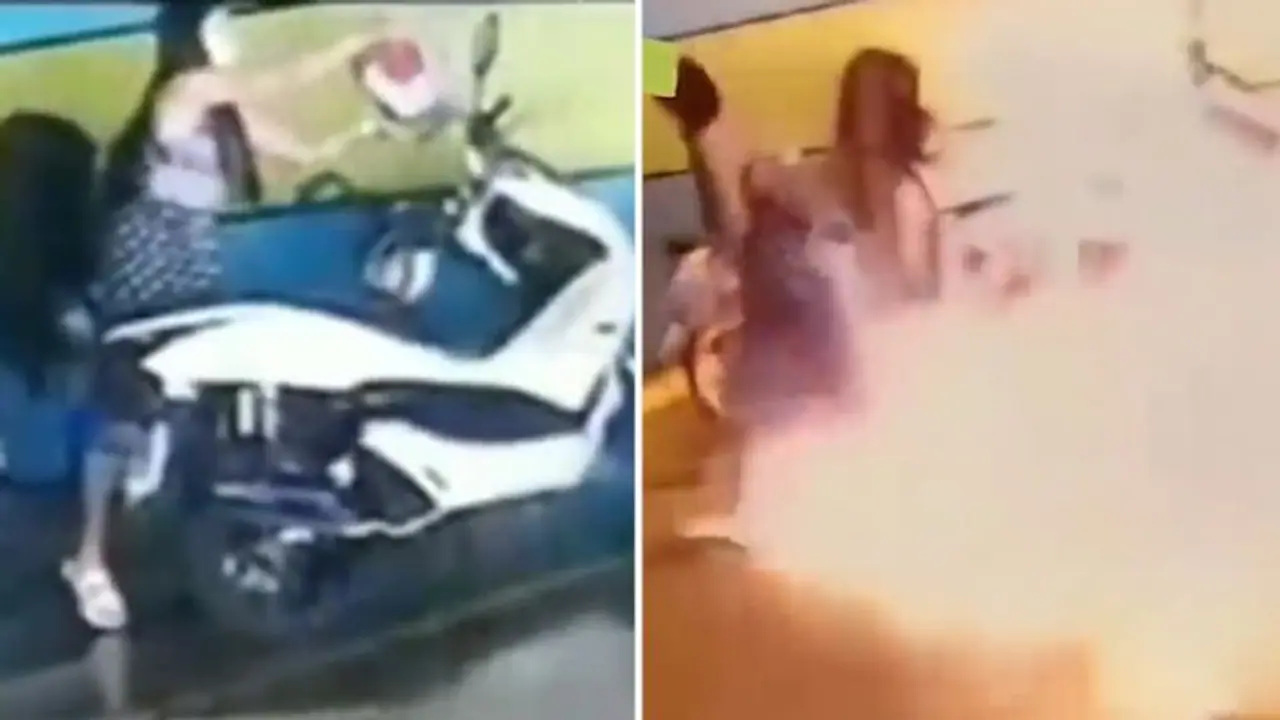 Thai woman takes revenge, sets fire on ex boyfriend’s Rs 23 lakh worth bike; watch the video